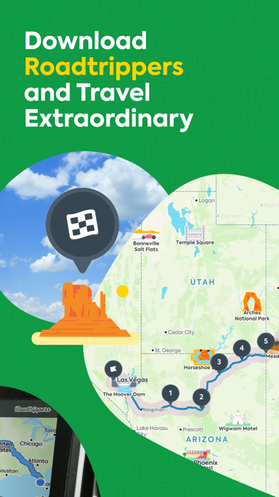 Roadtrippers - Trip Planner Screenshot