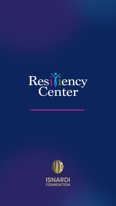 Resiliency Center Screenshot