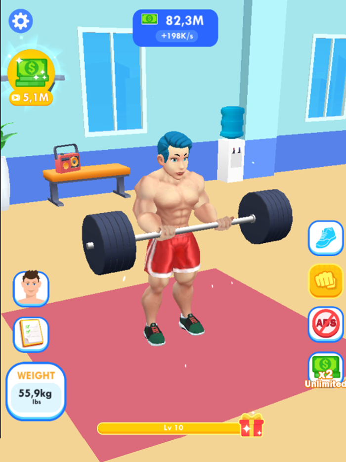 Gym Clicker KO Fight Club