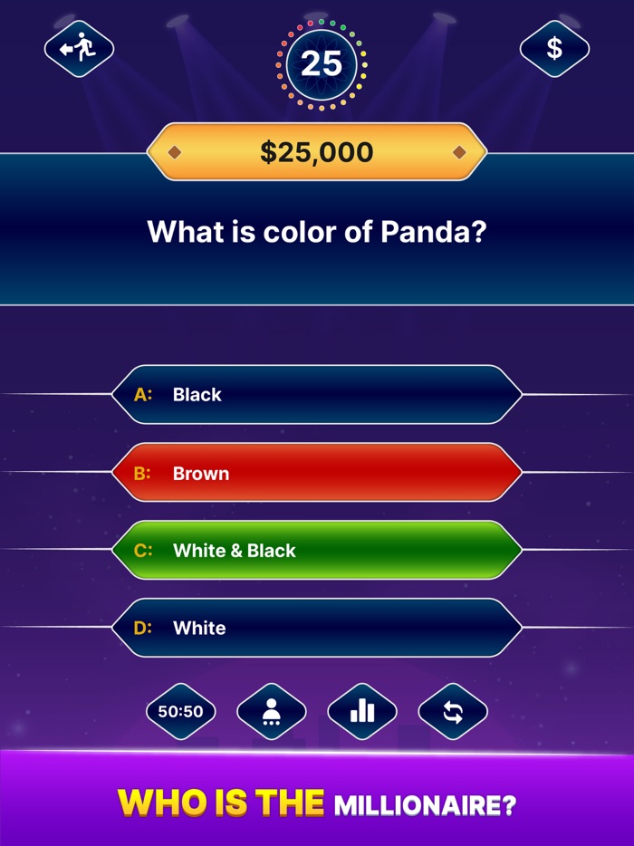 Millionaire Quiz Trivia Games