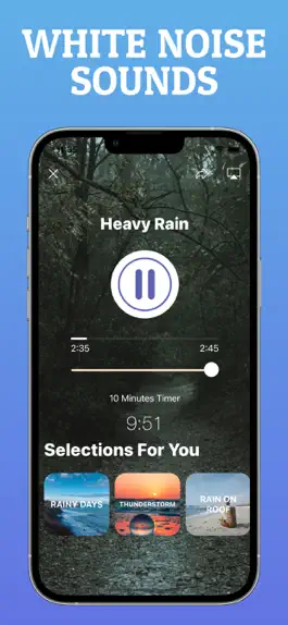 Game screenshot Thunderstorm Sounds Rain Noise apk