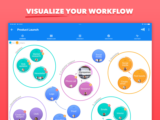 Ayoa - Mind Mapping iPad app afbeelding 5