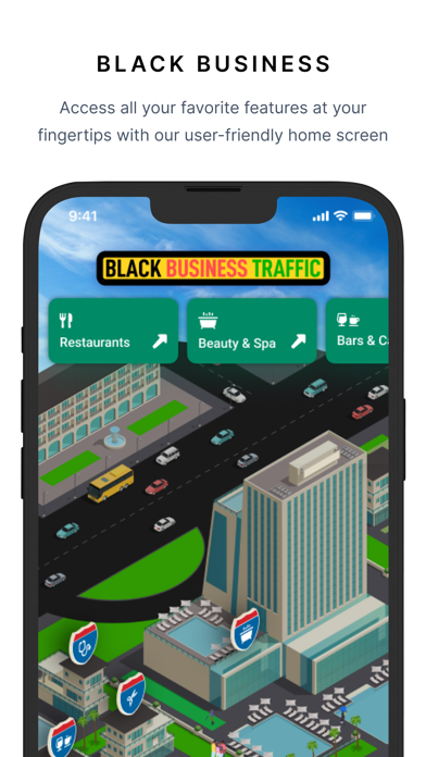 Black Business Traffic Screenshot