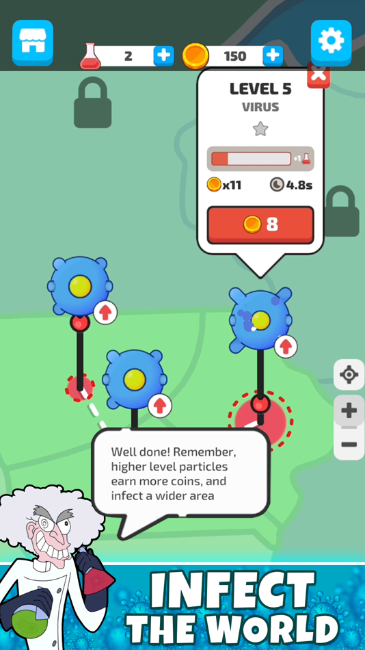 #1. Virus Evolution: Destroy Earth (iOS) Podle: Kwalee Ltd