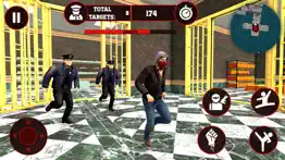 bank heist shooting game iphone screenshot 3