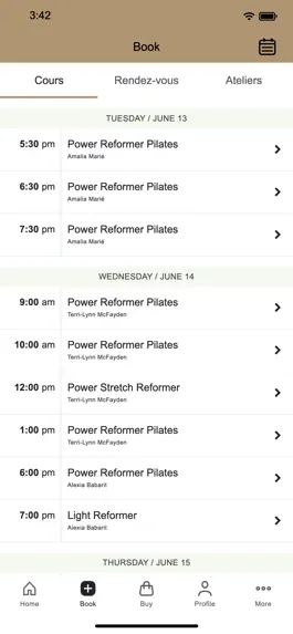 Game screenshot Studio Reformer Pilates apk