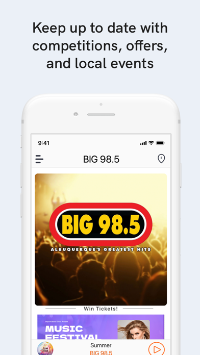 BIG 98.5 Albuquerque Screenshot