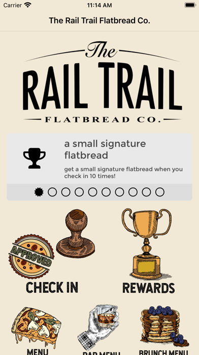 The Rail Trail Flatbread Co. Screenshot
