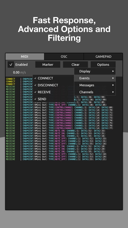 Protokol - MIDI/OSC Monitor screenshot-3