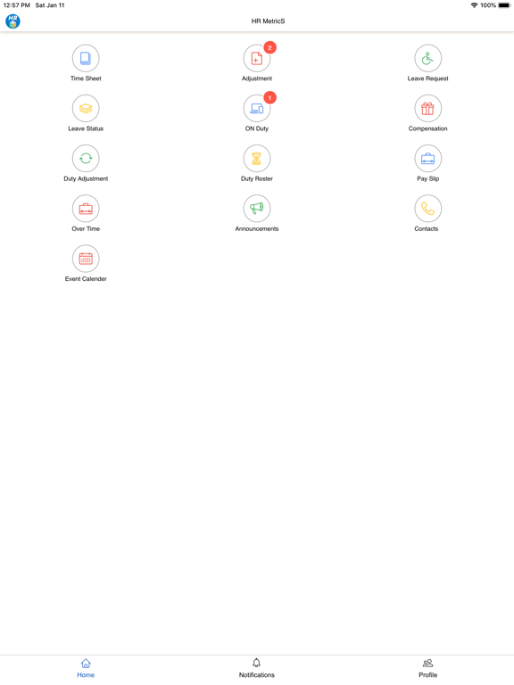 App screenshot