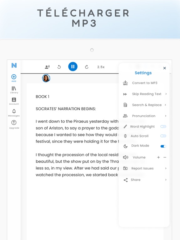 Screenshot #4 pour NaturalReader - Text To Speech