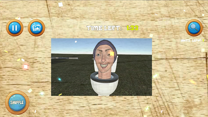 Toilet Monster Puzzle Game