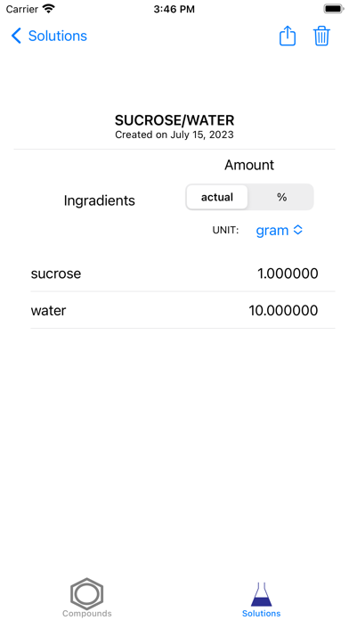 Search PubChem Screenshot