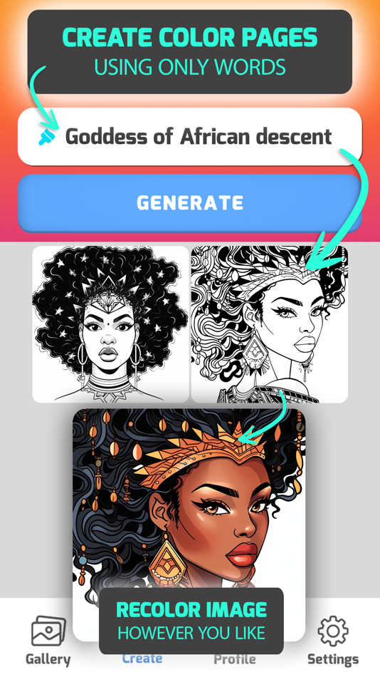 #2. Unlimited! AI Coloring Pages (iOS) 由: Virede