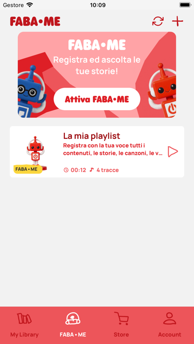 MyFaba – Il tuo Raccontastorie Screenshot
