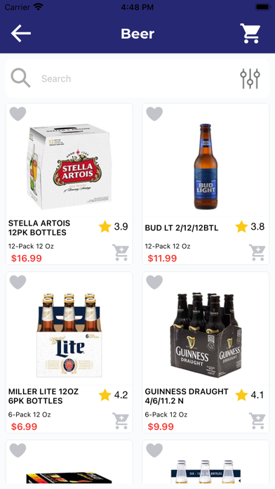 Platinum Bottle Shoppe Screenshot