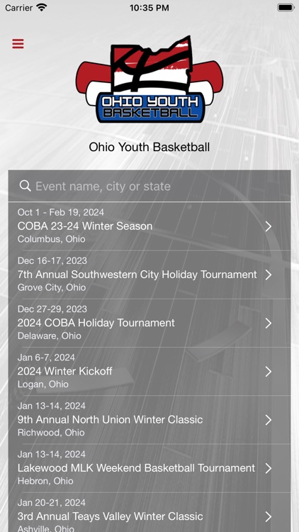 Ohio Youth Basketball