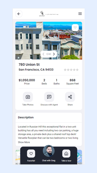 Greg Silva Real Estate Group Screenshot