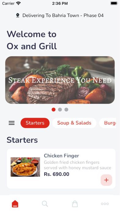 Ox and Grill Screenshot