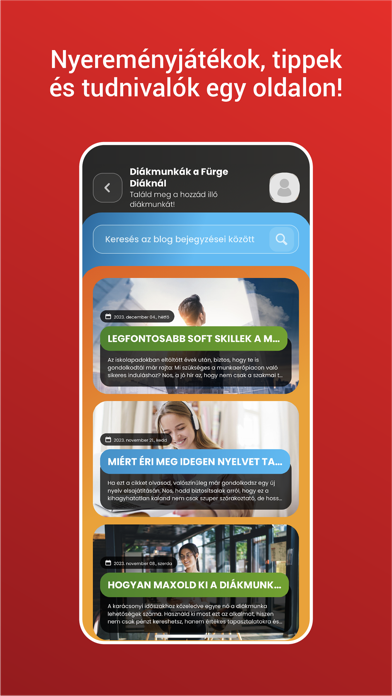 Fürge Diák Iskolaszövetkezet Screenshot