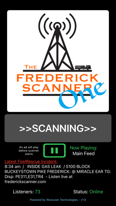 FredScanner One Screenshot