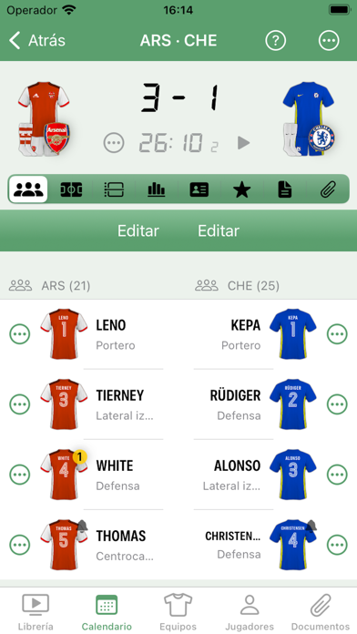 Efficiency Match Sports Screenshot
