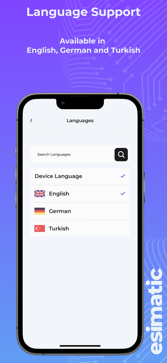Esimatic Global Travel eSIM