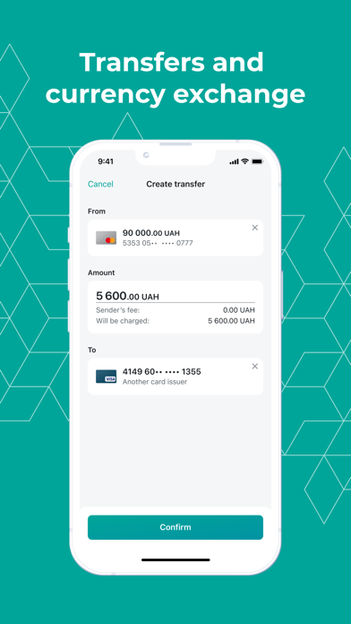 Pivdenny Online mobile bank Screenshot