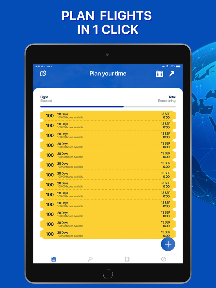 Flight Logbook Status Tracker