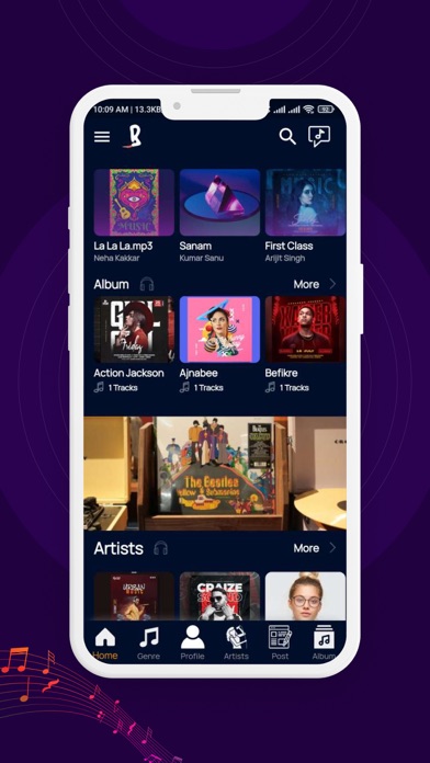 Screenshot #1 pour Baddest Music