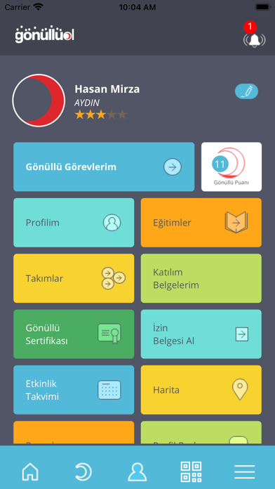 Gönüllü Ol Screenshot