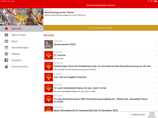 Screenshot #4 pour Comitee Düsseldorfer Carneval