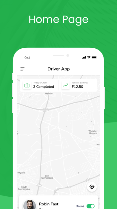 GoAfrik Driver Screenshot