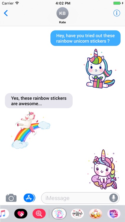 Charismatic Rainbow Unicorn screenshot-3