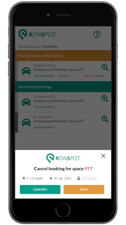 RONSPOT - Desk & Parking Mgt screenshot-8