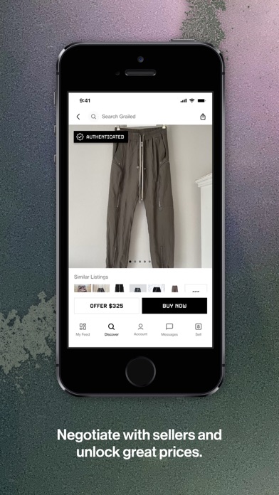 Grailed – Buy & Sell Fashion Screenshot