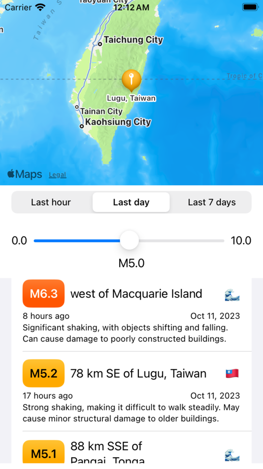 #2. QuakeFinder TCB (iOS) 由: Adrian Bolinger