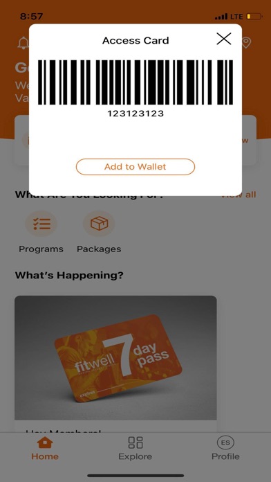 FitWell Medina Valley Fitness Screenshot