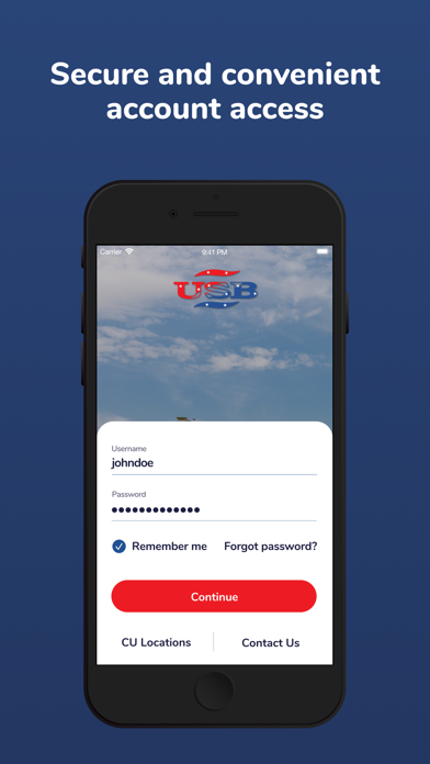 United State Bank (USB) Mobile Screenshot