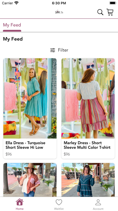 Sweet T's Clothing Company Screenshot