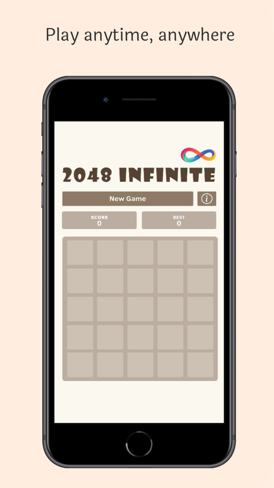 #4. 2048 Infinite (iOS) 由: Pankaj Sakariya