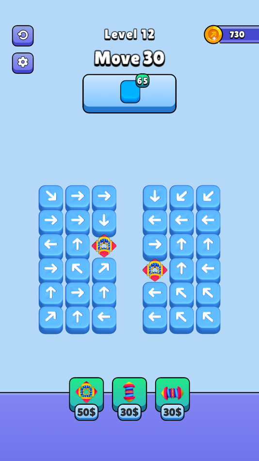 #1. Arrow Chain 3D (iOS) Podle: DK Bilgi Teknolojileri
