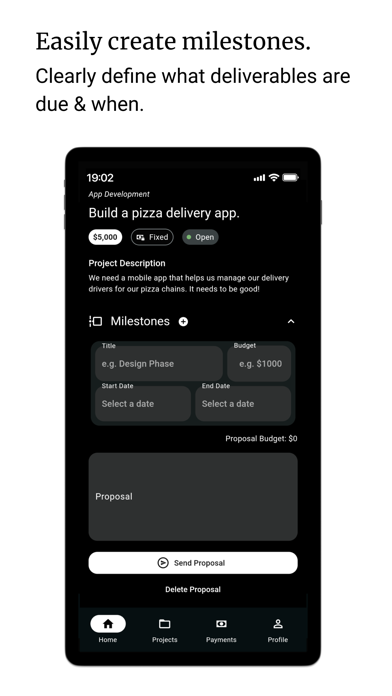 Freelance Jobs | OutsourcedX Screenshot