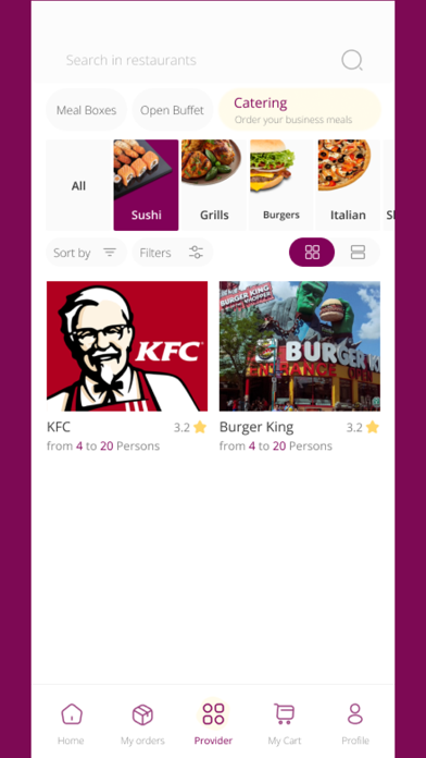 Business Meal | بزنس ميل Screenshot