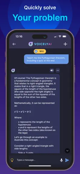 Game screenshot VoicelyAI apk