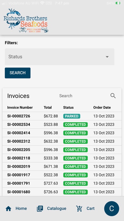 Richards Brothers Seafoods screenshot-9