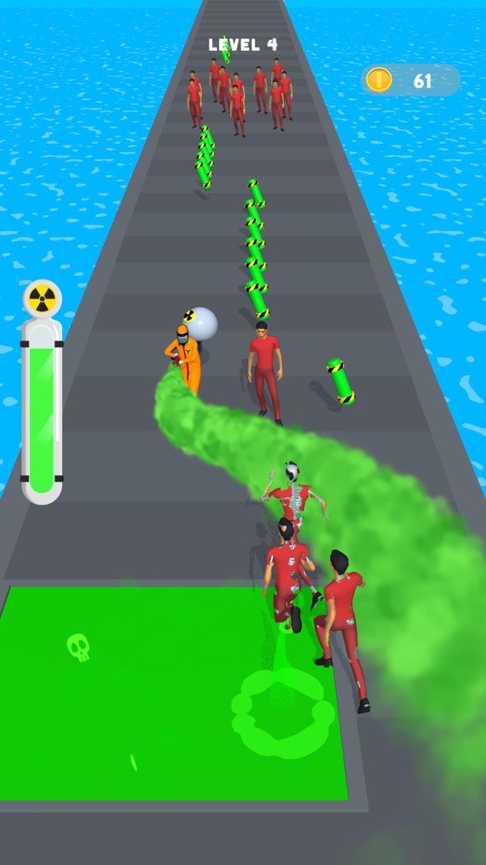 #7. Toxic Runner 3D (iOS) By: Mustafa Akbaba