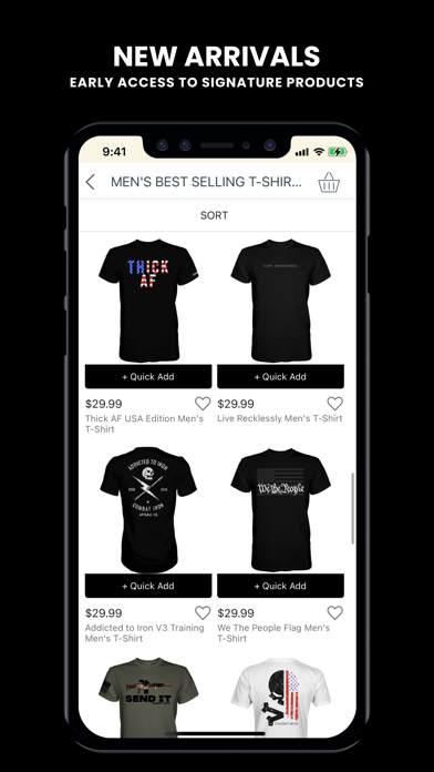 Combat Iron Apparel Co. Screenshot