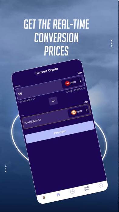 Storm Bitcoin App Screenshot