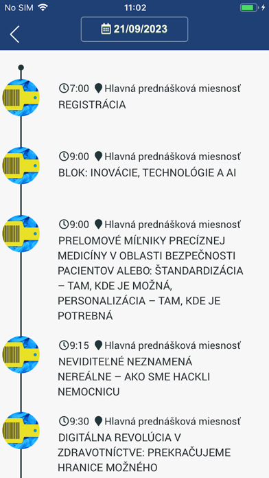 Bezpečnosť pacienta Screenshot